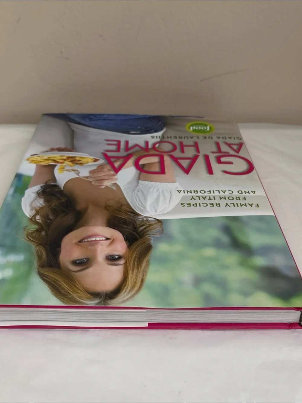 1st Edition Giada De Laurentiis Autographed Book At-Home Original Dust Jacket HC